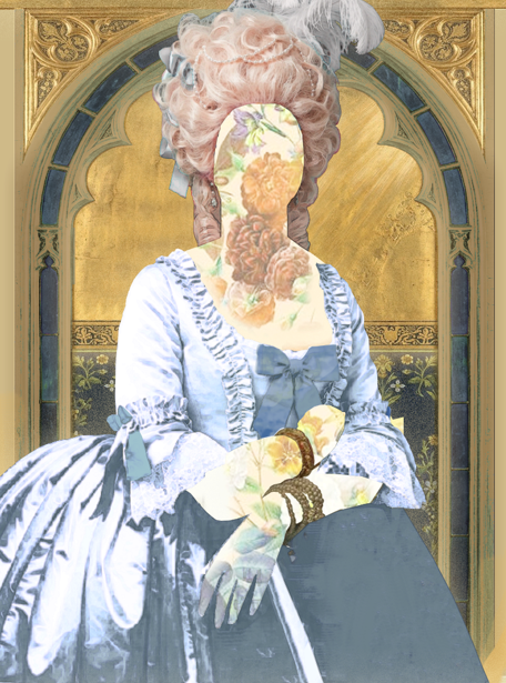 Rob or Tax NFT — the Court Wraith, faceless figure in blue gown